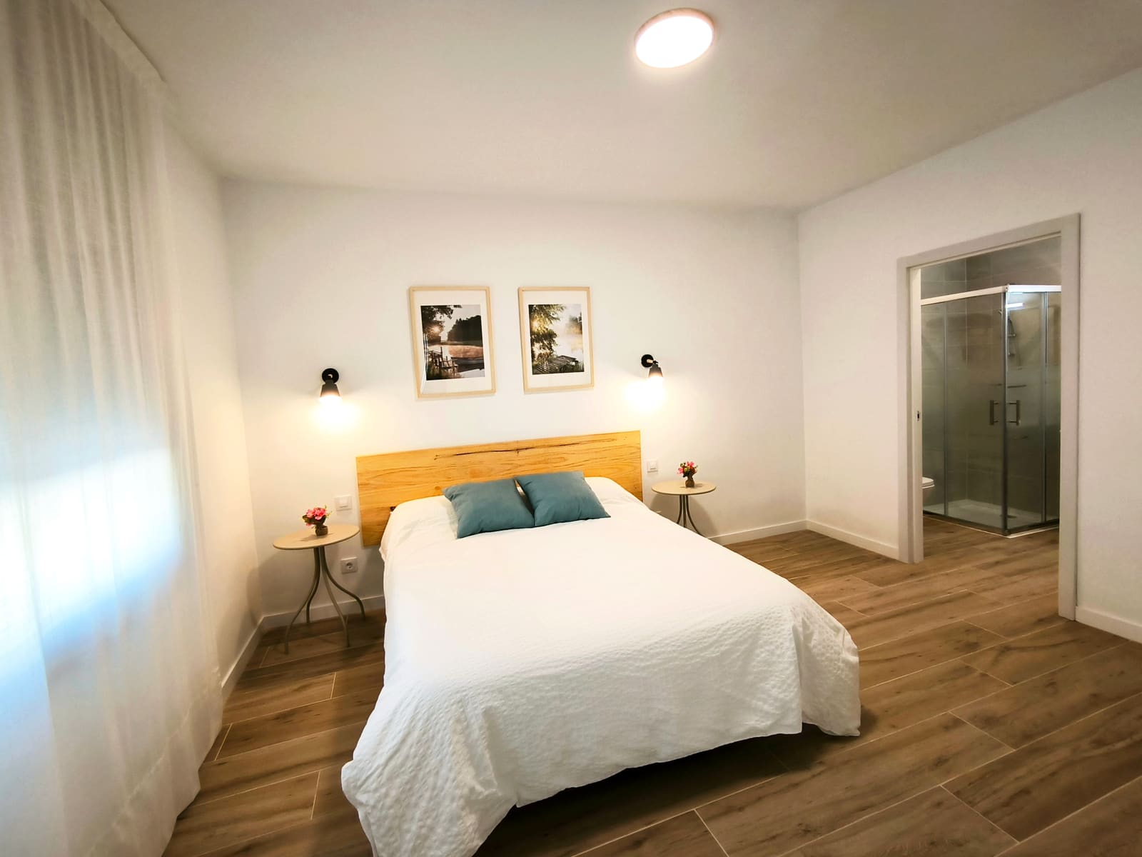 Habitaciones — casa rural La Huertona de Castroserna (Segovia)