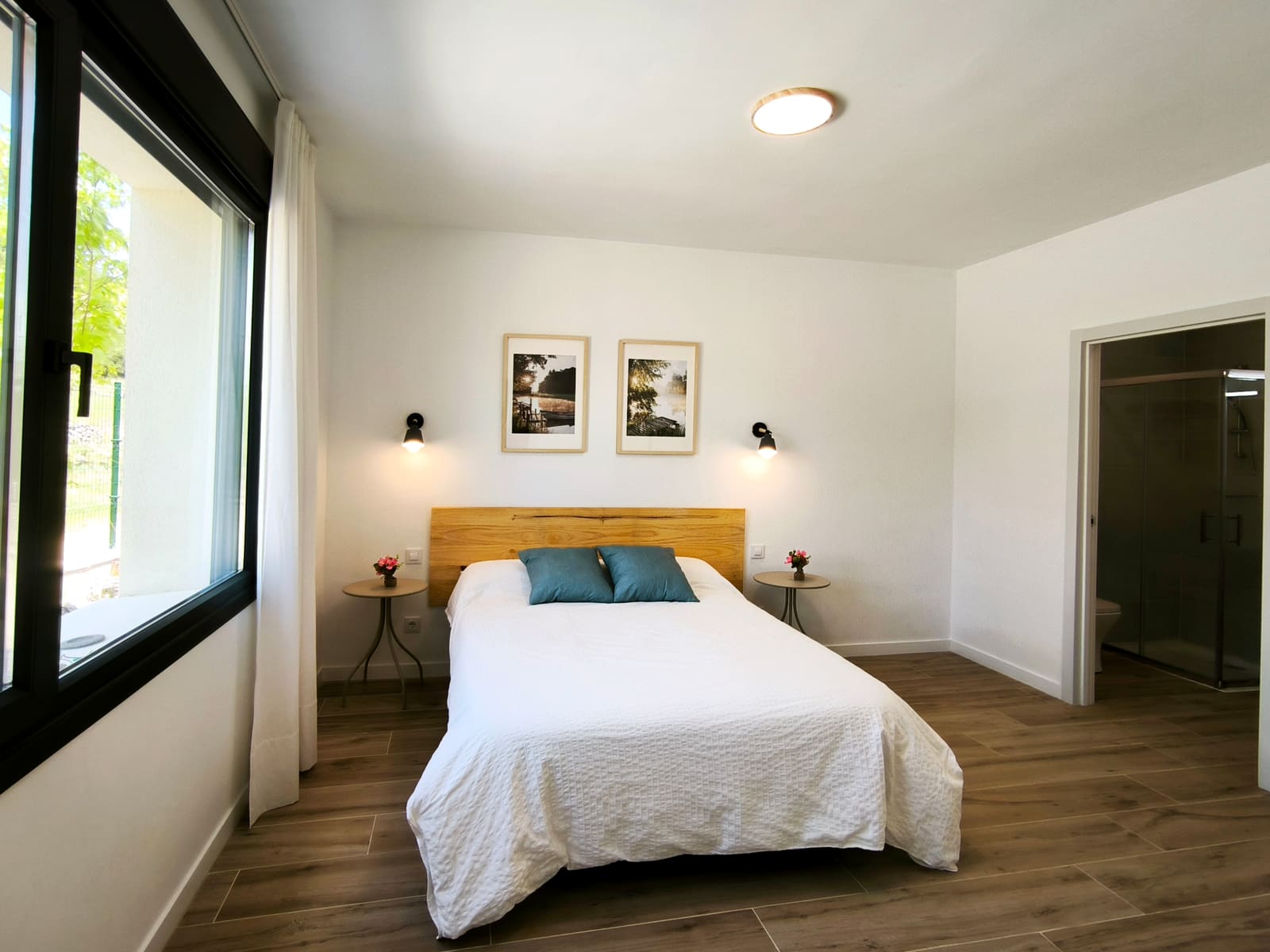 Habitaciones — casa rural La Huertona de Castroserna (Segovia)