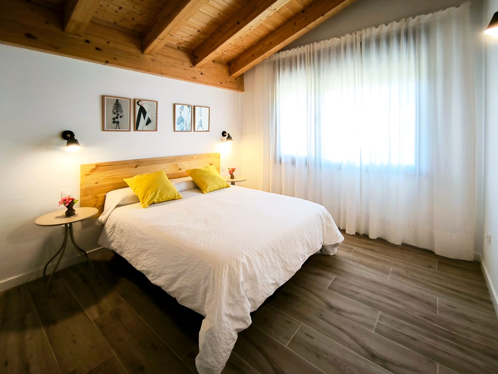 Habitaciones — casa rural La Huertona de Castroserna (Segovia)