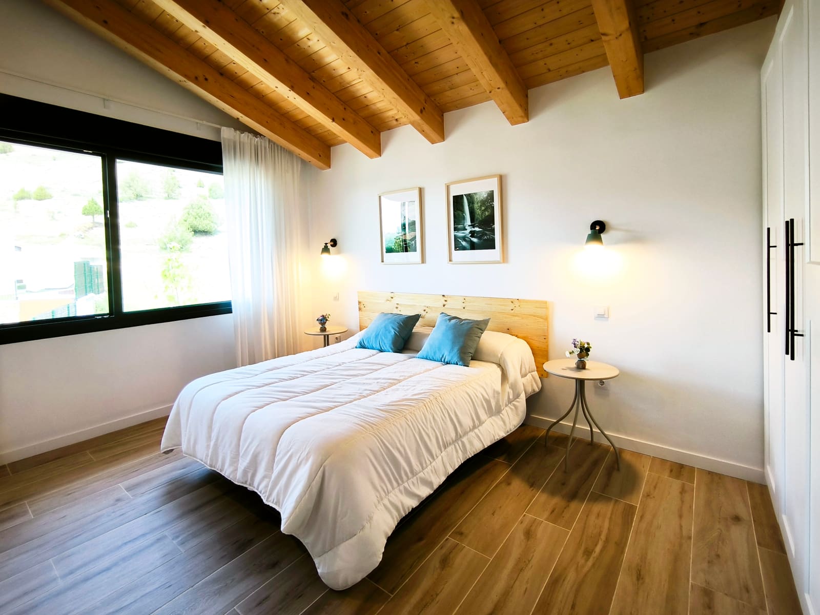Habitaciones — casa rural La Huertona de Castroserna (Segovia)