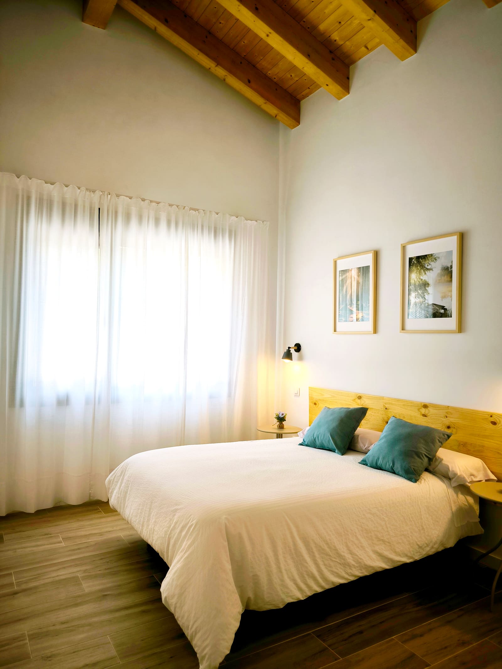 Habitaciones — casa rural La Huertona de Castroserna (Segovia)