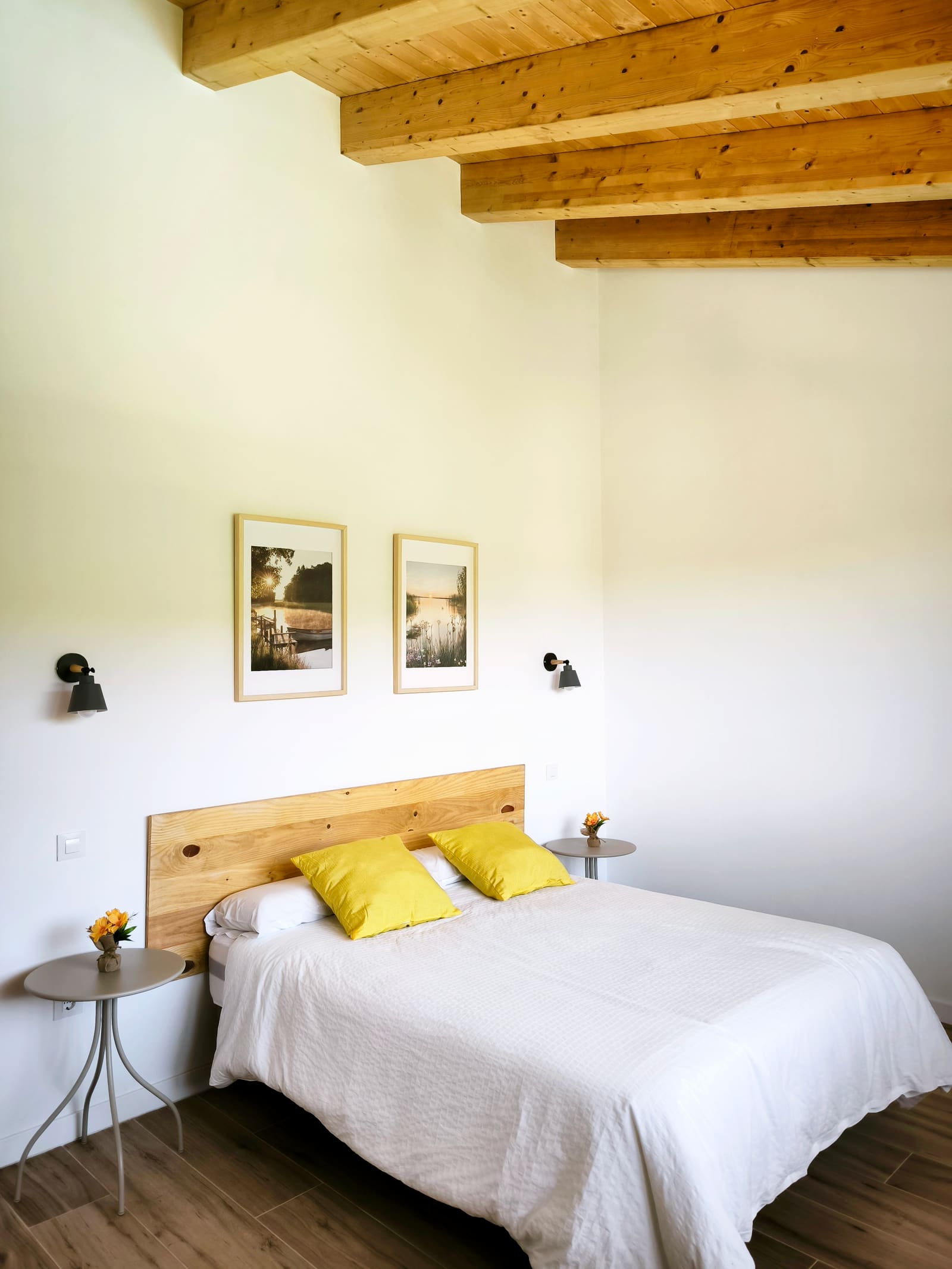 Habitaciones — casa rural La Huertona de Castroserna (Segovia)