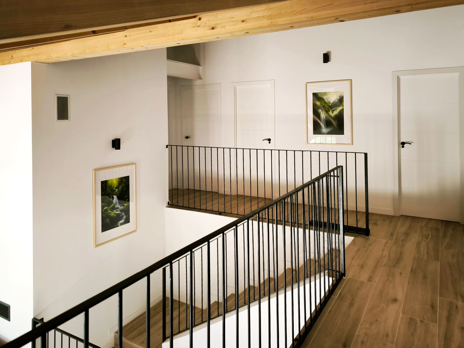 Salón — casa rural La Huertona de Castroserna (Segovia)
